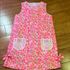 Lilly Pulitzer classic shift in fiesta Pink everything nice size 10 NWT RARE